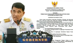Gubernur Sulawesi Utara Yulius Selvanus
