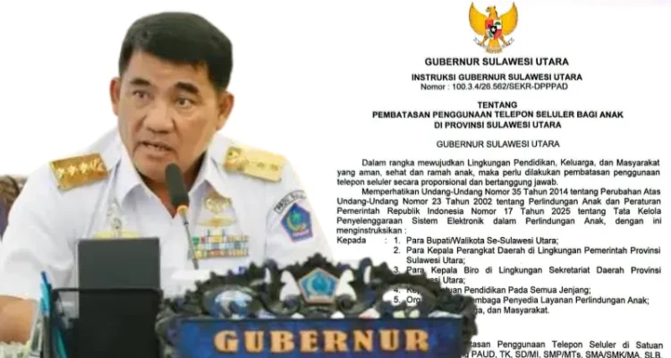 Gubernur Sulawesi Utara Yulius Selvanus