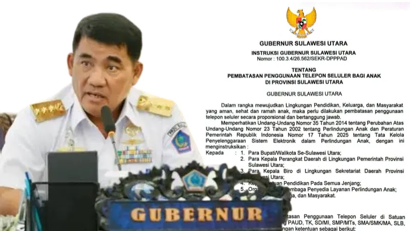 Gubernur Sulawesi Utara Yulius Selvanus