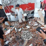 Korban meninggal dunia di Gedung KONI Manado