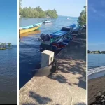 Pesisir pantai Minahasa Utara