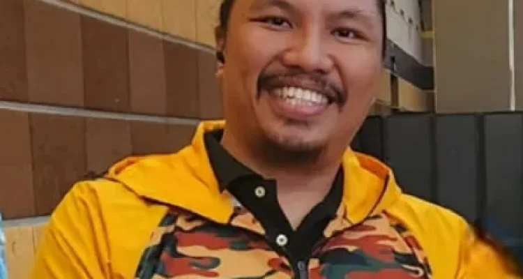 Ketua DPD Barisan Muda Kosgoro 1957 (BMK 1957) Sulut, Reynald Tuwaidan.