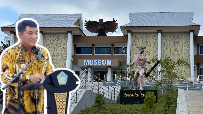 Gubernur Sulawesi Utara, Yulius Selvanus berkomitmen untuk menghidupkan kembali Museum Sulut.