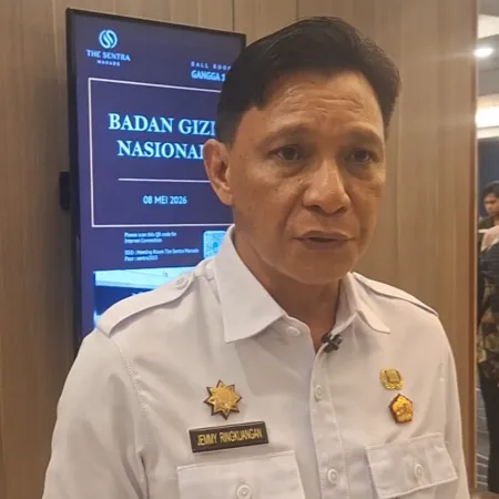 Sekretaris I Satgas MBG Provinsi Sulut, Jemmy Ringkuangan.