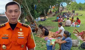 Kepala Basarnas Sulut, George Randang menghimbau masyarakat untuk waspada terhadap gempa susulan. Kepala Basarnas Sulut, George Randang menghimbau masyarakat untuk waspada terhadap gempa susulan.