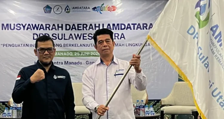 Bonifacius A.A.J. Dumanauw SH dikukuhkan sebagai Ketua AMDATARA Sulut .