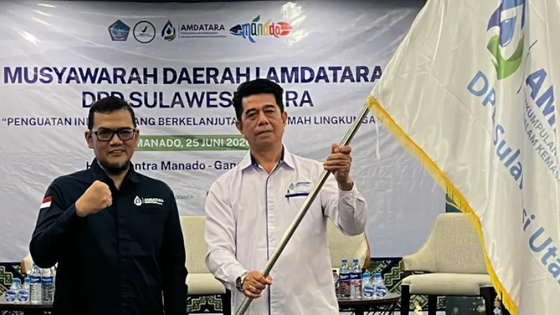 Bonifacius A.A.J. Dumanauw SH dikukuhkan sebagai Ketua AMDATARA Sulut .