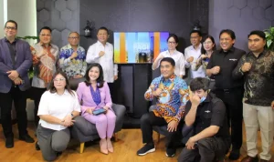 Gubernur Sulawesi Utara Yulius Selvanus bersilaturahmi dengan jajaran pimpinan Metro TV di Jakarta, Jumat (26/6/2026), serta menjadi narasumber program Selamat Pagi Indonesia.