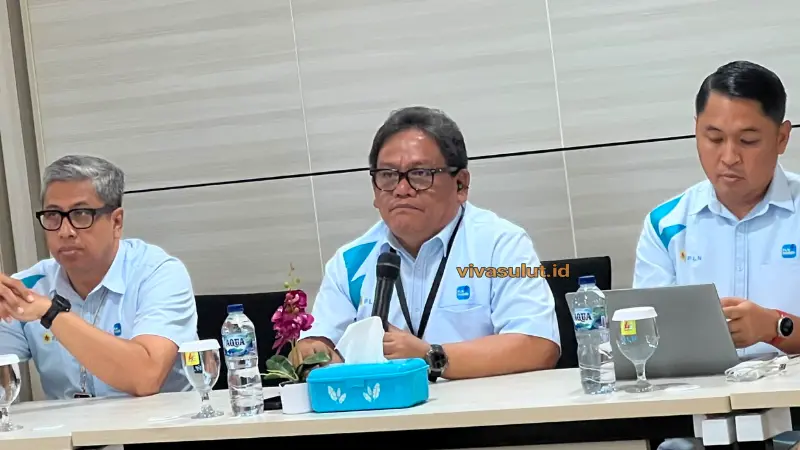 GM PT PLN (Persero) UID Suluttenggo, Usman Bangun dalam Media Gathering, Selasa (30/6/2026).
