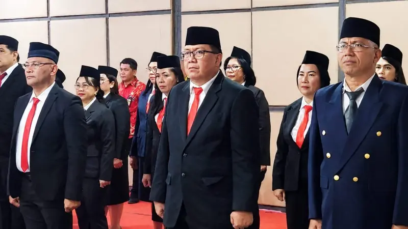 Styvi Sem Watupongoh dipercaya memimpin Dinas Komunikasi, Informatika, dan Persandian (Diskominfosan) Minut.