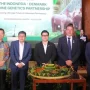 Bupati Minut Joune Ganda menghadiri peresmian Indonesia–Denmark Swine Genetics Partnership di The Dharmawangsa Jakarta, Selasa (14/7/2026).