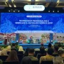 Sekjen APKASI Joune Ganda membuka Workshop Pengenalan dan Simulasi E-Katalog Versi 6 yang digelar APKASI bekerja sama dengan LKPP, dalam rangkaian Apkasi Otonomi Expo (AOE) 2026, Jumat (28/8/2026).(foto: VivaSulut)