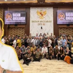 Edwin Nelwan dalam kunjungan bersama ADKASI ke Banggar DPR RI.