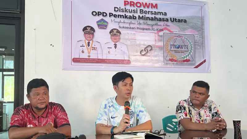 Direktur Utama RSUD Maria Walanda Maramis, dr. Harrold Sepang, dalam diskusi bersama PROWM, Jumat (16/10/2026).(Foto: vivasulut)