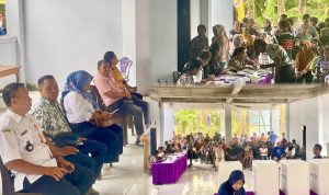 Suasana Pemilihan Kapitalaung Kampung Kalekube yang dipantau langsung Pj Kapitalaung Inal J. Mamondol